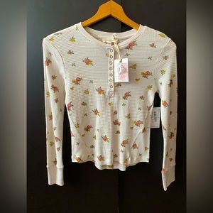 NWT Jessica Simpson kids floral shirt size m (8/10)